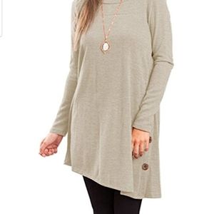 2/$15 Women's Long Sleeve Sweater Dress